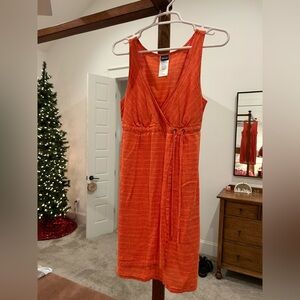 Patagonia Vibrant Orange Dress
